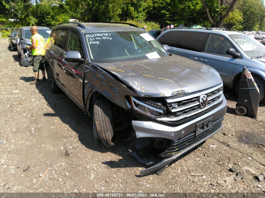 2021 VOLKSWAGEN ATLAS 3.6L V6 SE W - 1V2RR2CA2MC576544