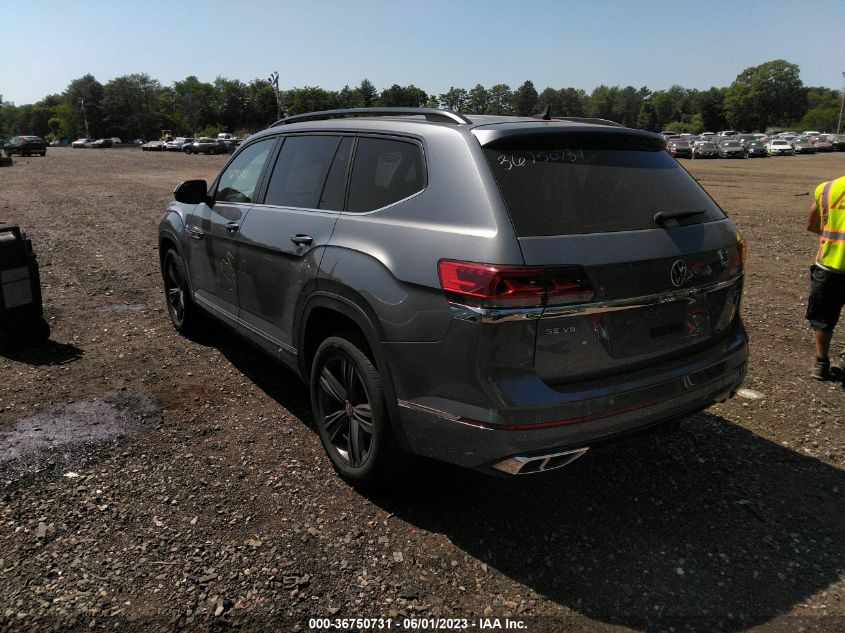 2021 VOLKSWAGEN ATLAS 3.6L V6 SE W - 1V2RR2CA2MC576544