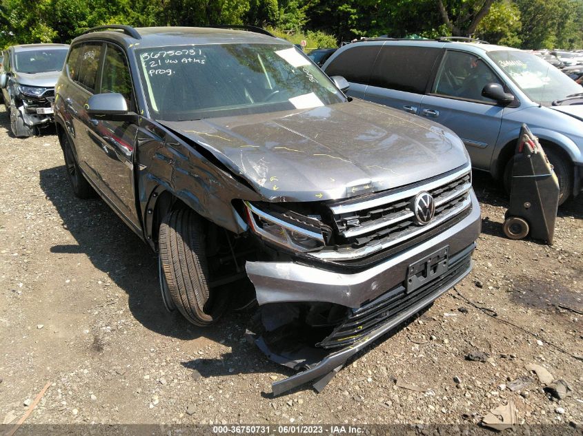 2021 VOLKSWAGEN ATLAS 3.6L V6 SE W - 1V2RR2CA2MC576544