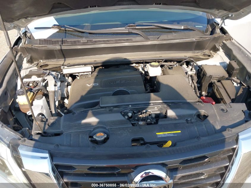 2019 NISSAN PATHFINDER SV - 5N1DR2MM3KC637784