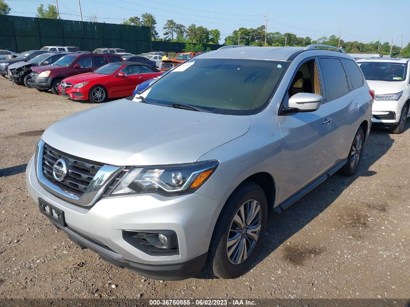 2019 NISSAN PATHFINDER SV - 5N1DR2MM3KC637784