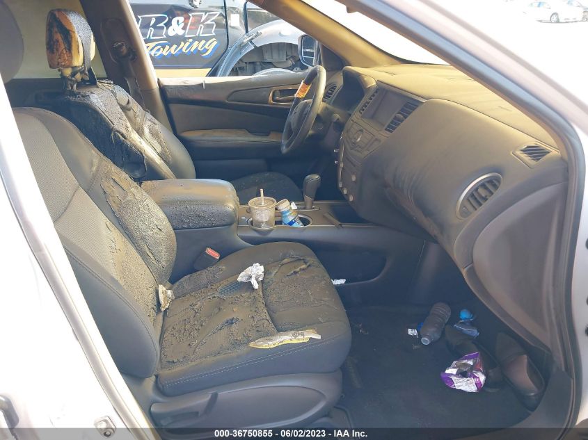2019 NISSAN PATHFINDER SV - 5N1DR2MM3KC637784