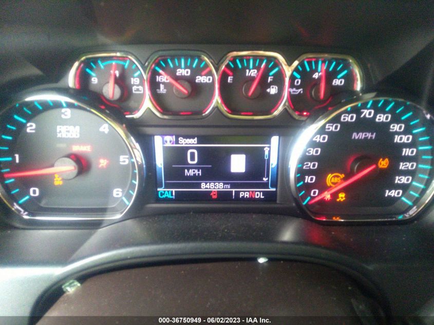 2017 CHEVROLET SILVERADO 1500 LTZ - 3GCUKSEC1HG396408