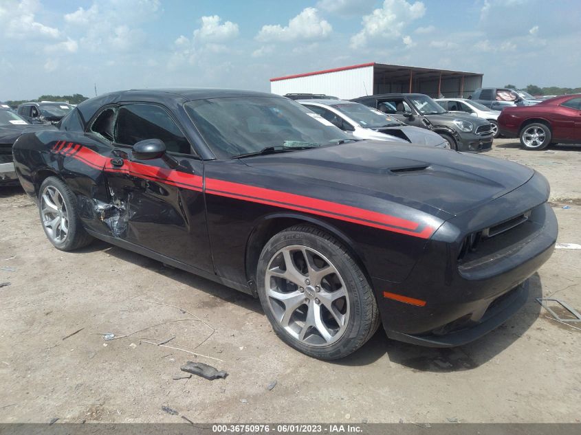 2016 DODGE CHALLENGER SXT PLUS - 2C3CDZAG1GH316745