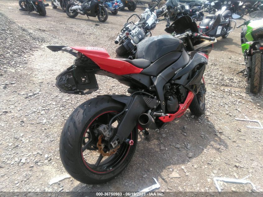 2012 KAWASAKI ZX600 R - JKAZX4R16CA037231