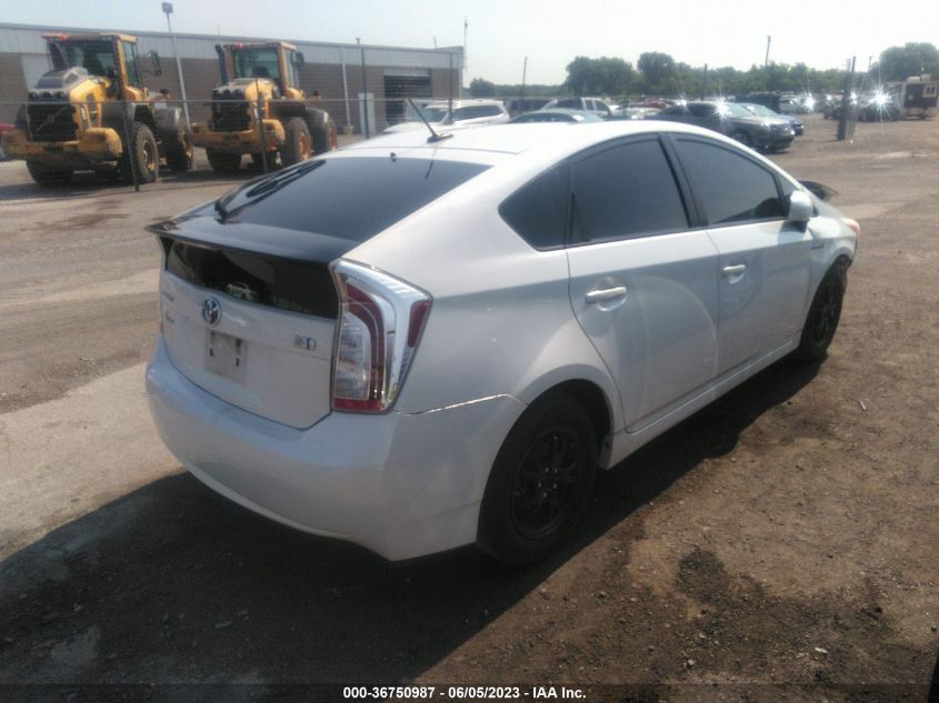 2013 TOYOTA PRIUS ONE/TWO/THREE/FOUR/FIVE - JTDKN3DU6D1647530