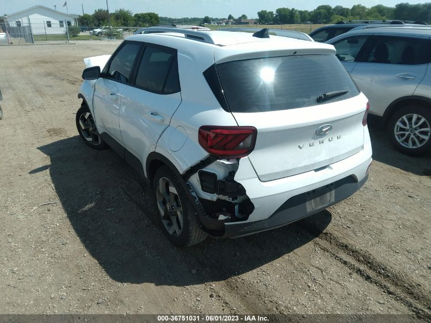 2022 HYUNDAI VENUE SEL - KMHRC8A39NU145278