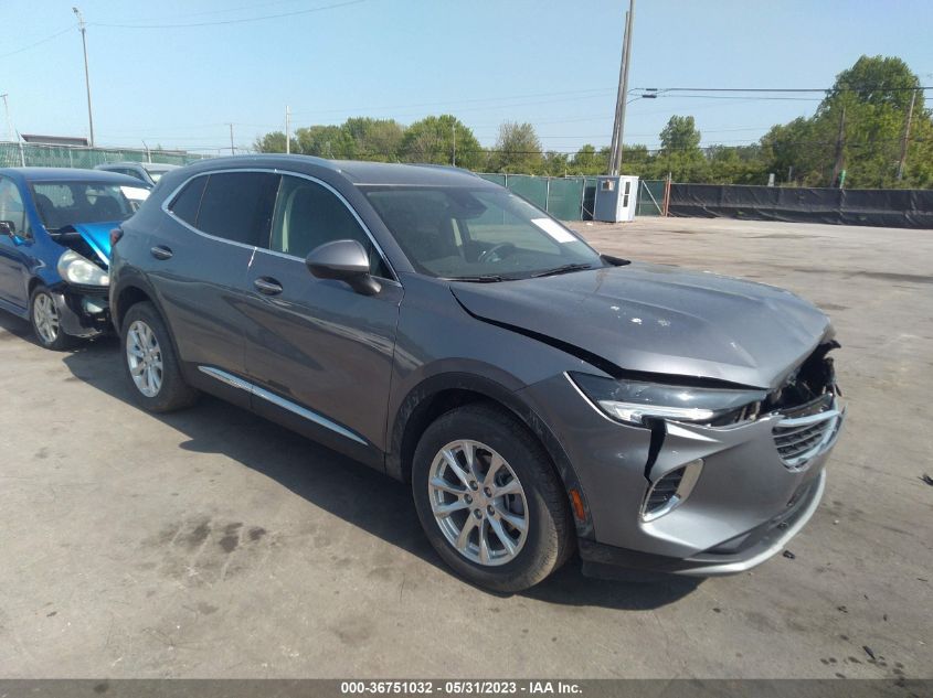 2021 BUICK ENVISION PREFERRED - LRBAZLR40MD176769