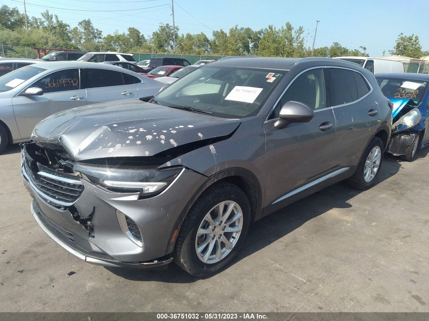 VIN LRBAZLR40MD176769 2021 BUICK ENVISION PREFERRED