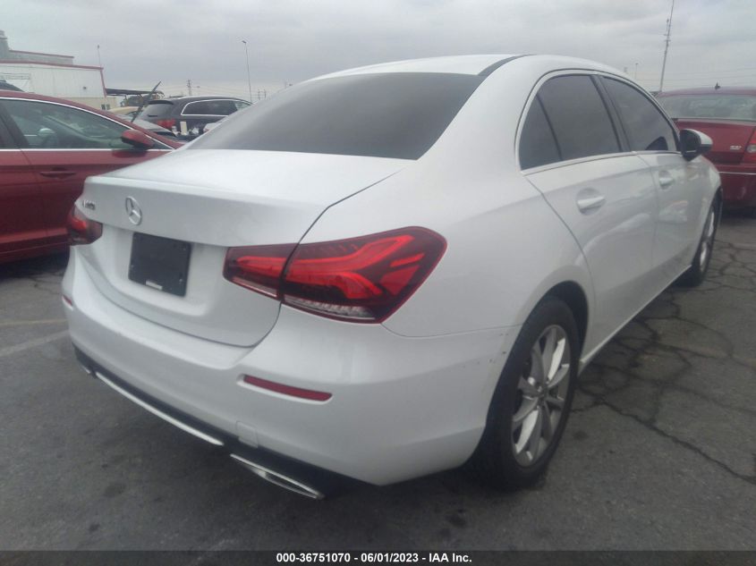2020 MERCEDES-BENZ A-CLASS A 220 - WDD3G4EB0LW036711