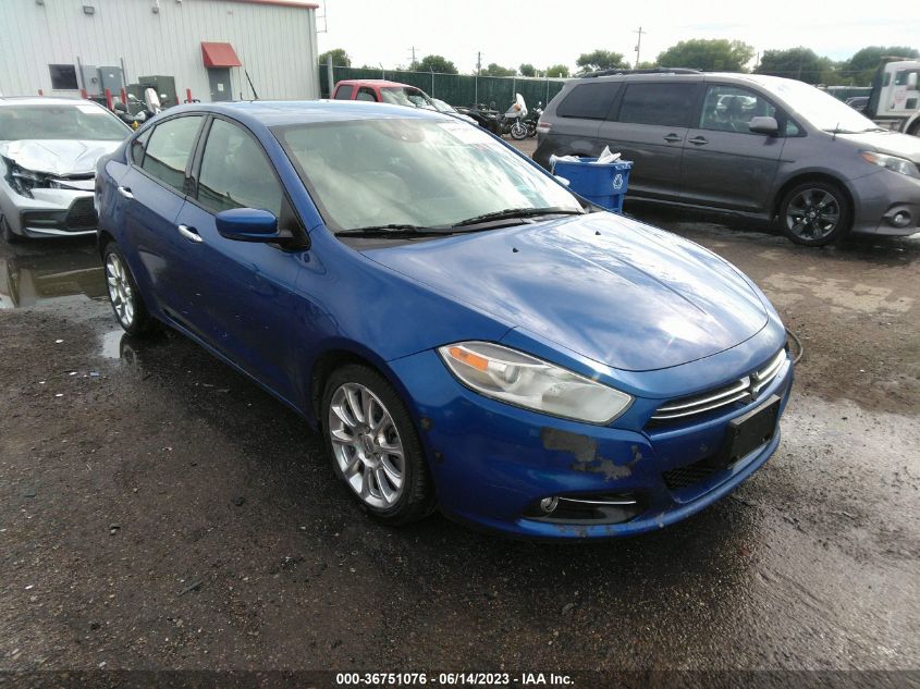 2013 DODGE DART LIMITED - 1C3CDFCA9DD185127