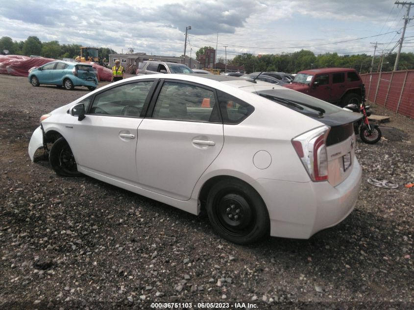 2013 TOYOTA PRIUS ONE/TWO/THREE/FOUR/FIVE - JTDKN3DU1D5607705