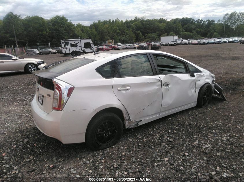 2013 TOYOTA PRIUS ONE/TWO/THREE/FOUR/FIVE - JTDKN3DU1D5607705