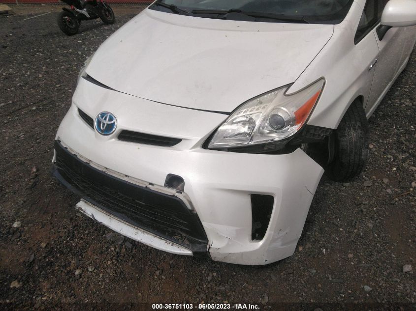 2013 TOYOTA PRIUS ONE/TWO/THREE/FOUR/FIVE - JTDKN3DU1D5607705