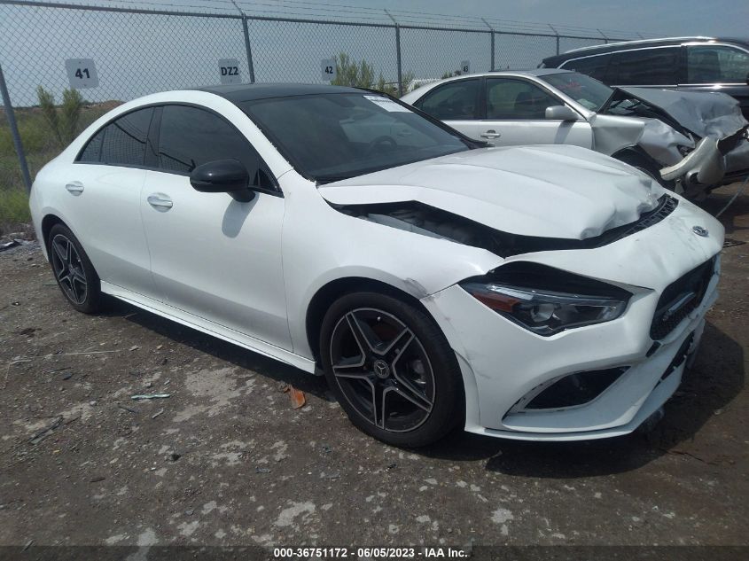 2023 MERCEDES-BENZ CLA 250 4MATIC - W1K5J4HB6PN355483