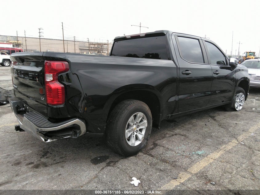 VIN 1GCPWCEK6MZ140824 2021 CHEVROLET SILVERADO 1500 LT