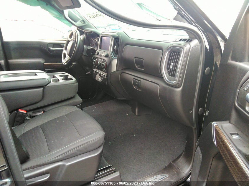 VIN 1GCPWCEK6MZ140824 2021 CHEVROLET SILVERADO 1500 LT