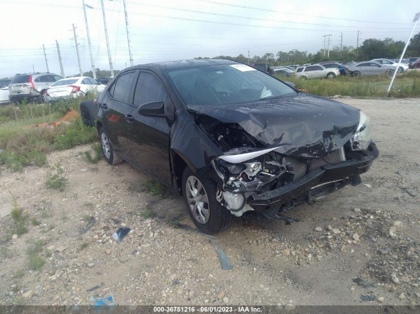 2014 TOYOTA COROLLA L/LE/S/S PLUS/LE PLUS - 2T1BURHE9EC117851