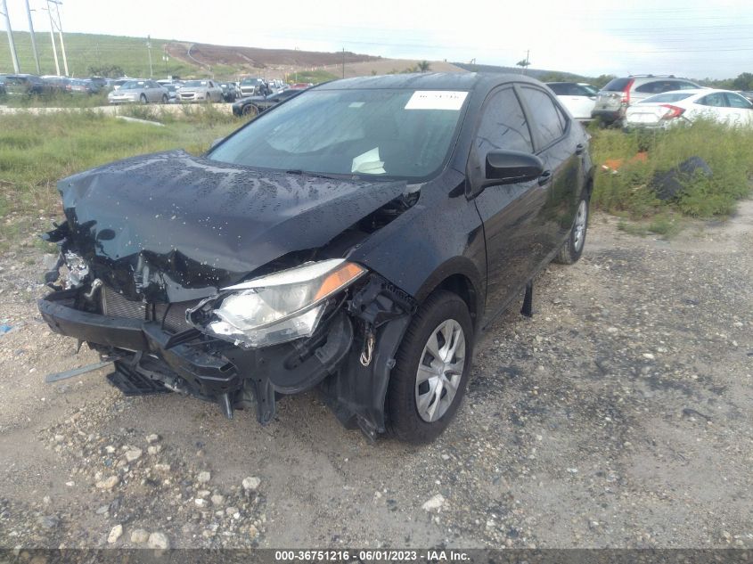 2014 TOYOTA COROLLA L/LE/S/S PLUS/LE PLUS - 2T1BURHE9EC117851