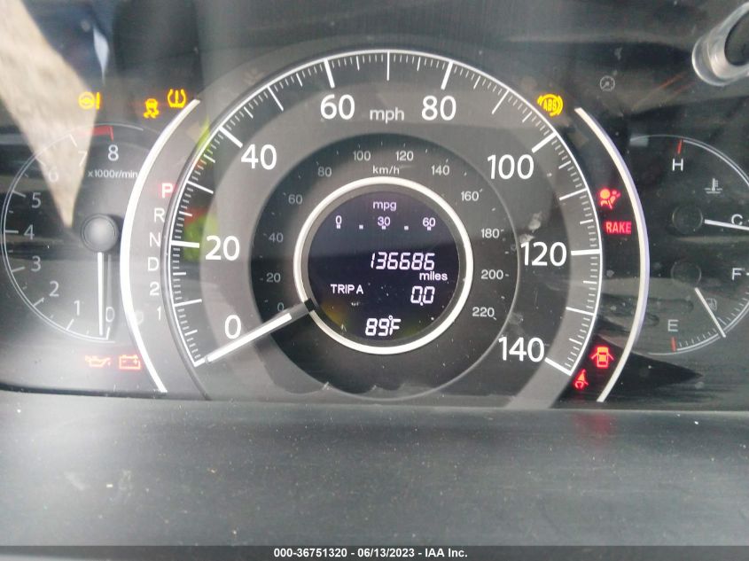 2013 HONDA CR-V EX-L - 2HKRM3H71DH505892