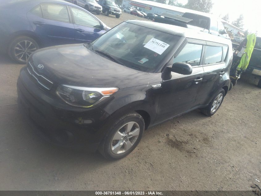 2017 KIA SOUL BASE - KNDJN2A27H7474807