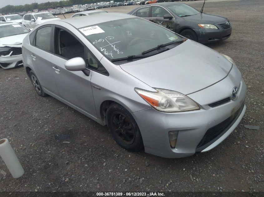 2014 TOYOTA PRIUS FOUR/FIVE/THREE/ONE/TWO - JTDKN3DUXE1768174