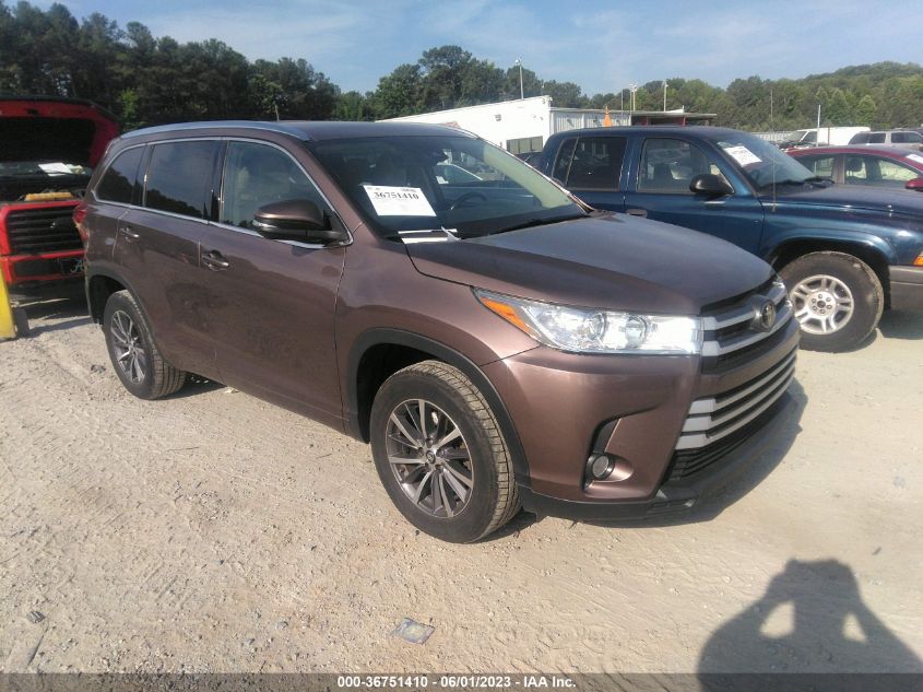 2017 TOYOTA HIGHLANDER XLE/SE - 5TDKZRFH0HS197020