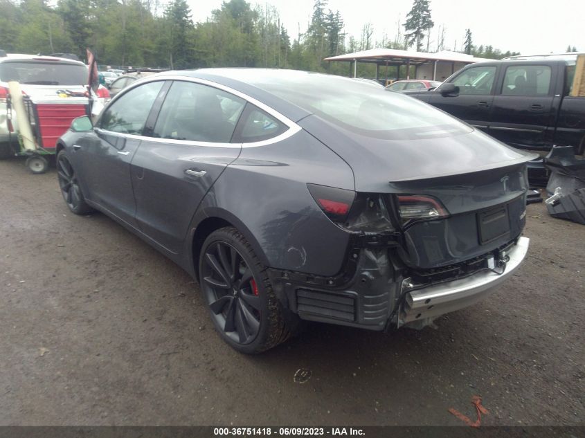 2020 TESLA MODEL 3 PERFORMANCE - 5YJ3E1EC5LF703767
