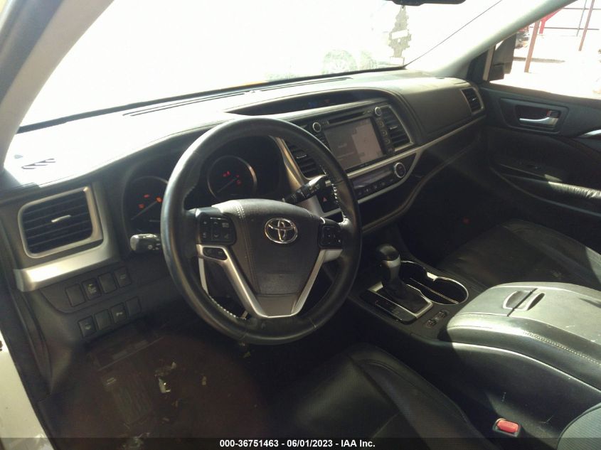 2015 TOYOTA HIGHLANDER LIMITED - 5TDYKRFH7FS102898