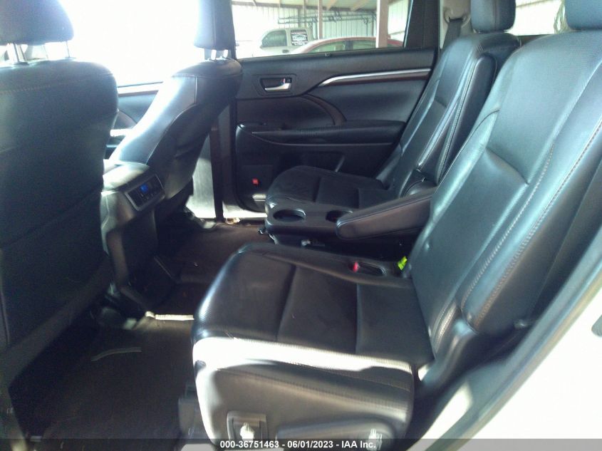 2015 TOYOTA HIGHLANDER LIMITED - 5TDYKRFH7FS102898