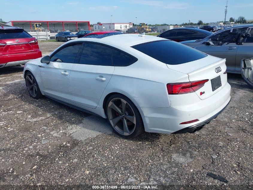 VIN WAUB4CF50KA095221 2019 AUDI S5 SPORTBACK PREMIUM PLUS