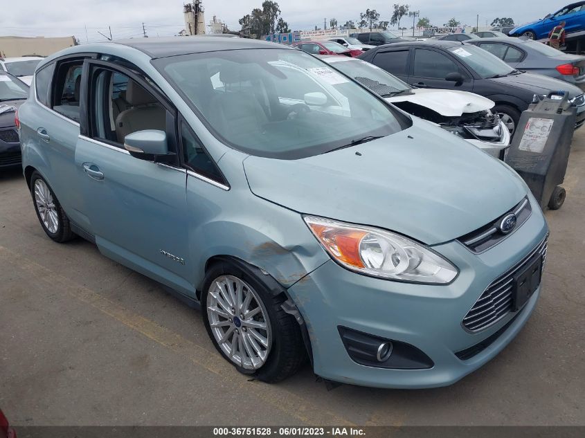2013 FORD C-MAX HYBRID SEL - 1FADP5BU6DL505142
