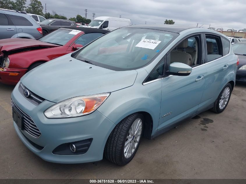2013 FORD C-MAX HYBRID SEL - 1FADP5BU6DL505142