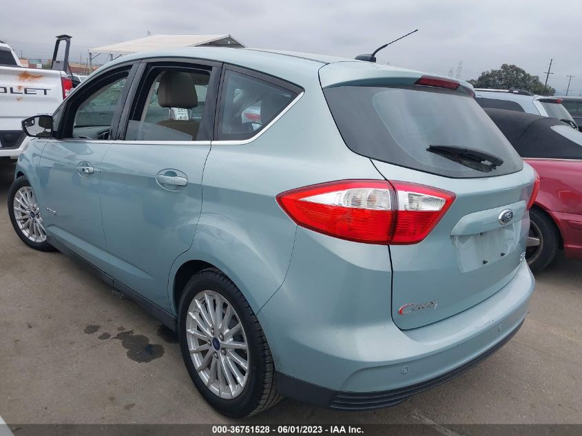 2013 FORD C-MAX HYBRID SEL - 1FADP5BU6DL505142