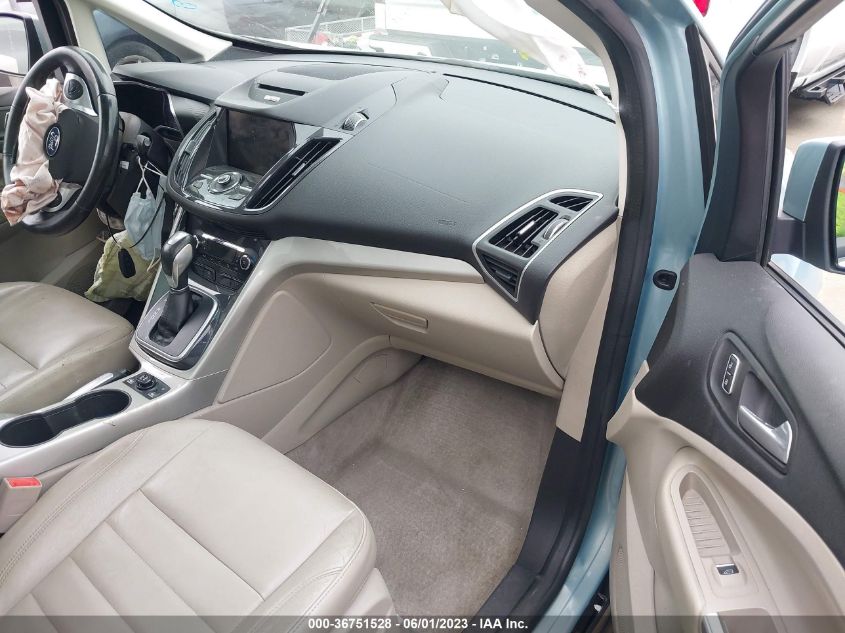 2013 FORD C-MAX HYBRID SEL - 1FADP5BU6DL505142
