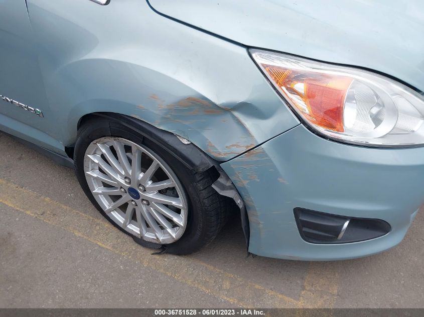 2013 FORD C-MAX HYBRID SEL - 1FADP5BU6DL505142