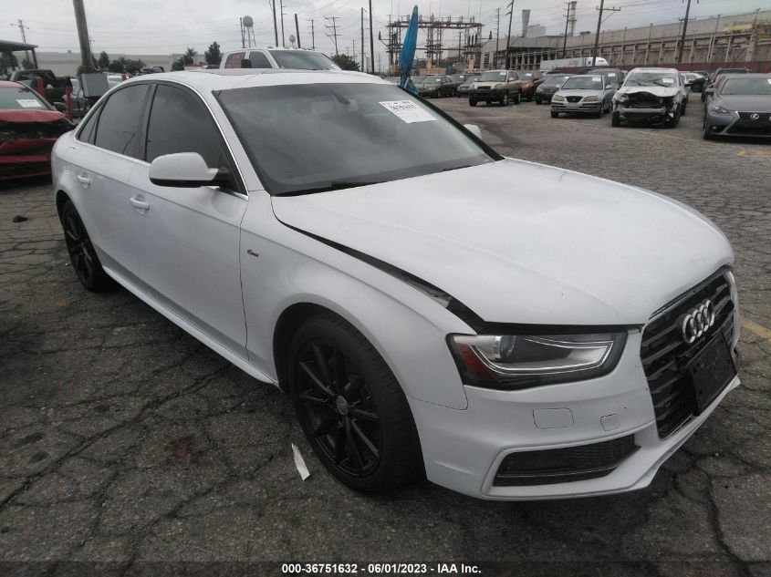 2015 AUDI A4 PREMIUM PLUS - WAUEFAFL2FN039838
