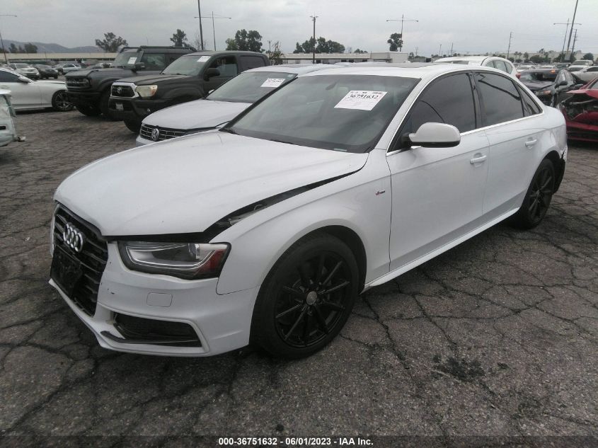 2015 AUDI A4 PREMIUM PLUS - WAUEFAFL2FN039838