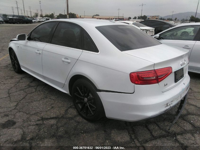 2015 AUDI A4 PREMIUM PLUS - WAUEFAFL2FN039838