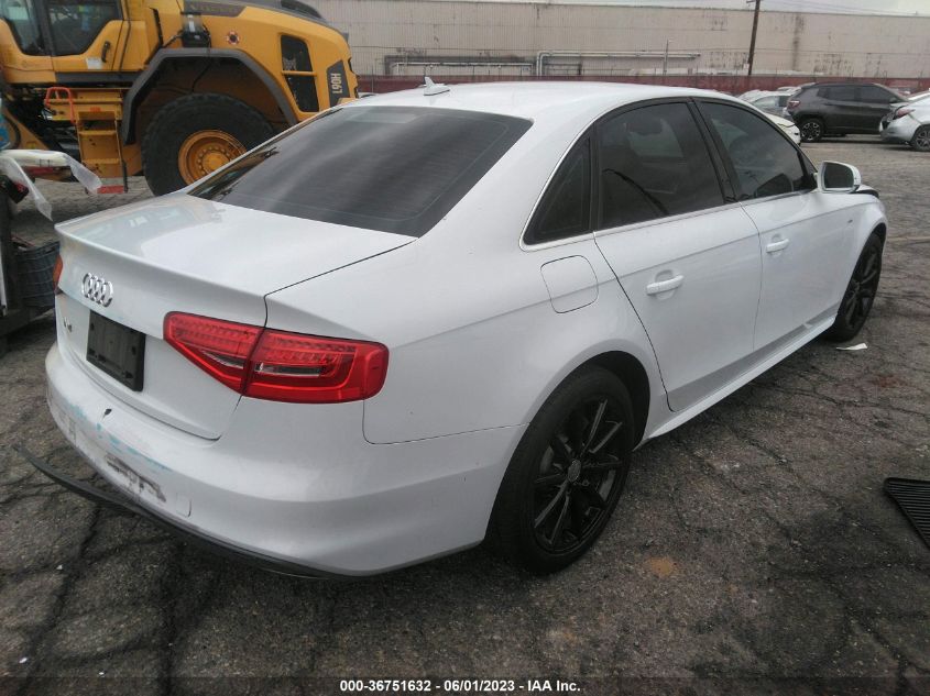 2015 AUDI A4 PREMIUM PLUS - WAUEFAFL2FN039838
