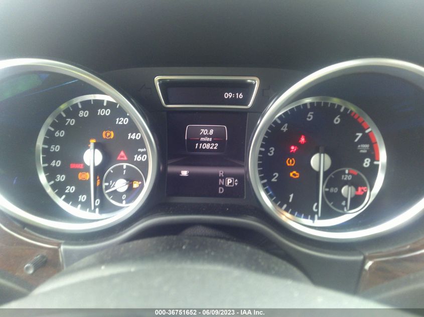 2013 MERCEDES-BENZ M-CLASS ML 350 - 4JGDA5HB5DA192321