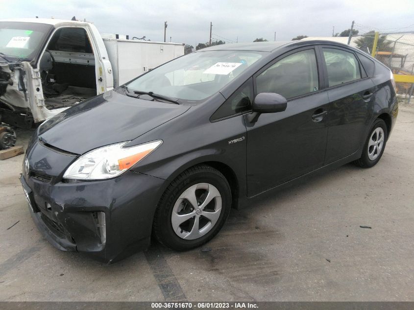 2015 TOYOTA PRIUS FOUR - JTDKN3DU4F0446430