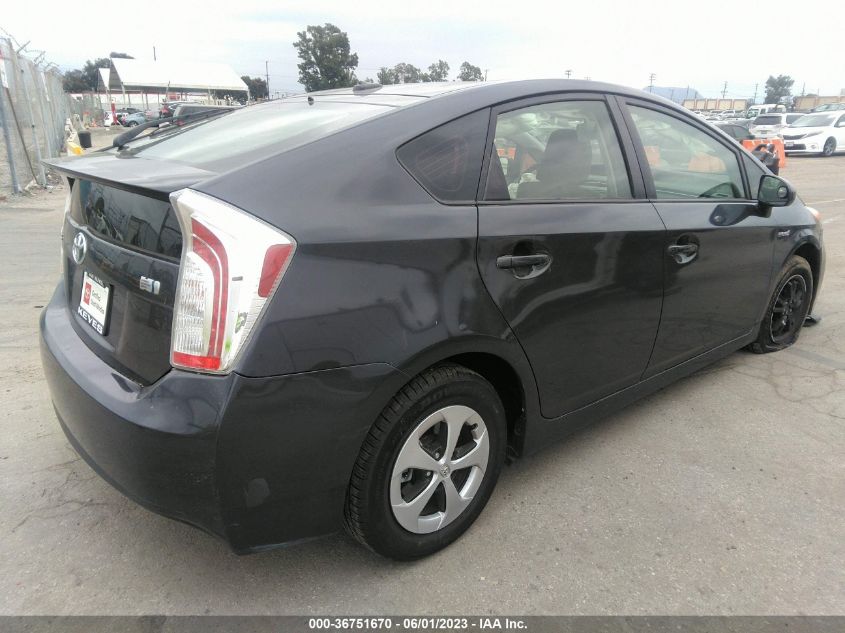 2015 TOYOTA PRIUS FOUR - JTDKN3DU4F0446430