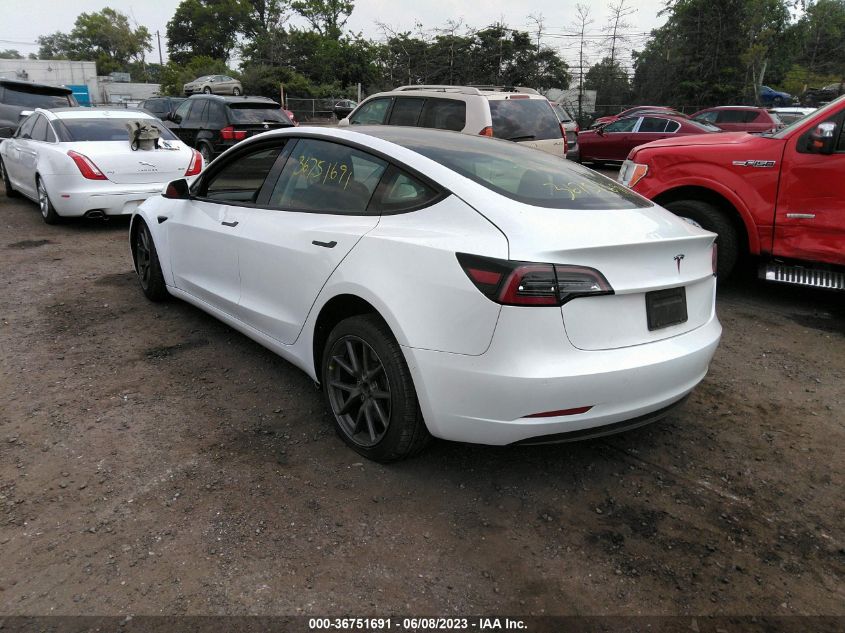 2021 TESLA MODEL 3 STANDARD RANGE PLUS - 5YJ3E1EA9MF852117