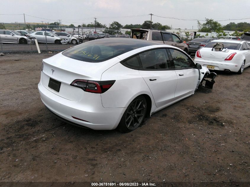 2021 TESLA MODEL 3 STANDARD RANGE PLUS - 5YJ3E1EA9MF852117