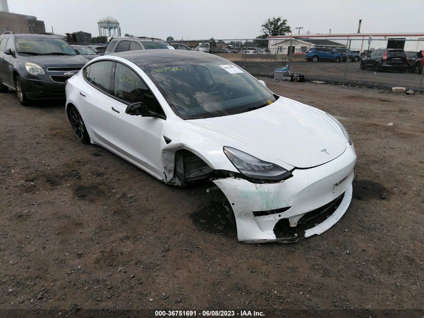 2021 TESLA MODEL 3 STANDARD RANGE PLUS - 5YJ3E1EA9MF852117