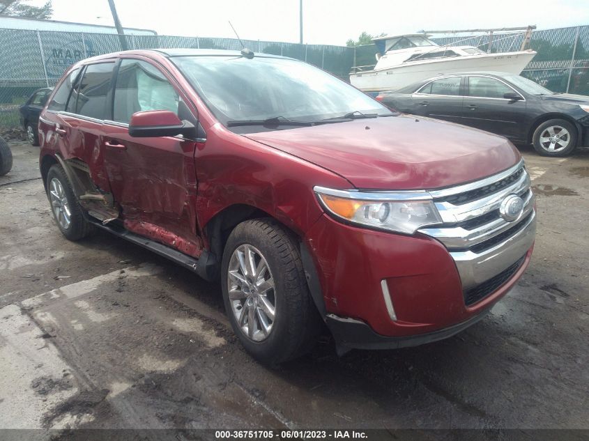 2013 FORD EDGE LIMITED - 2FMDK3K96DBA80963