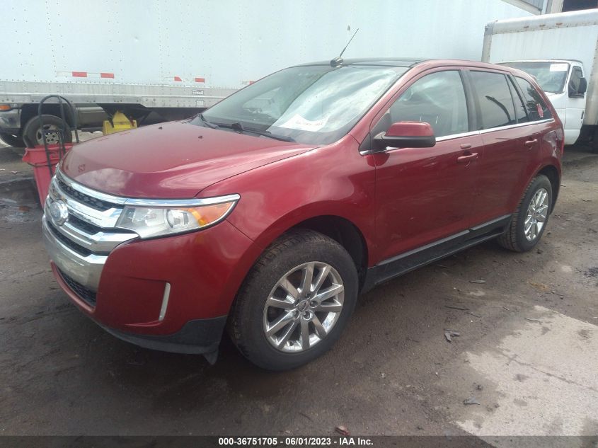 VIN 2FMDK3K96DBA80963 2013 FORD EDGE no.2