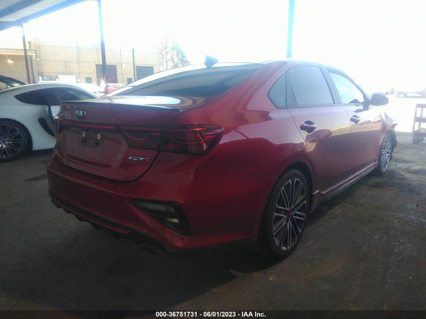 VIN 3KPF44AC4LE261562 2020 KIA FORTE GT