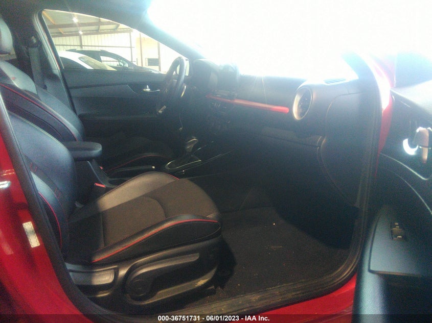 VIN 3KPF44AC4LE261562 2020 KIA FORTE GT